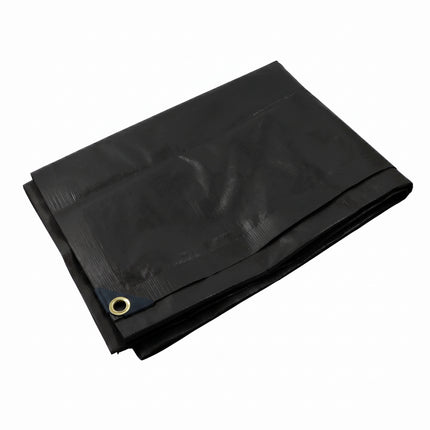 Bâche PVC 400 g/m² – Bâche de protection – Bâche de chantier – Noire