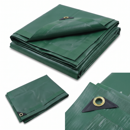 Bâche PVC 400 g/m² – Bâche de protection – Bâche de chantier – Verte