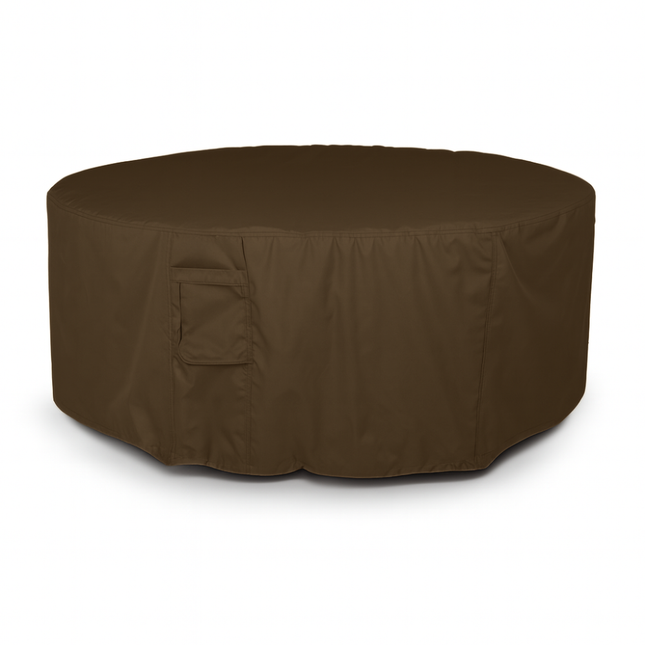 Tuinsethoes rond 600D Luxe Donker Bruin