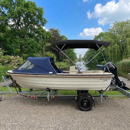 Bimini Top 4 Arceaux Noir Qualité Lourde 600D