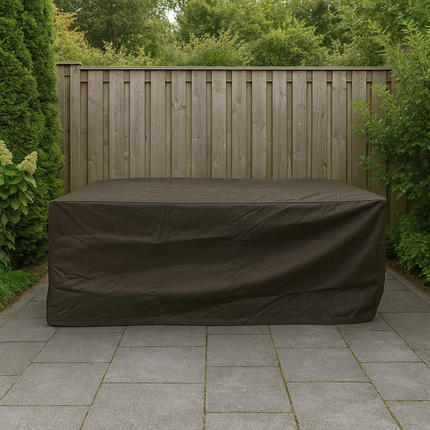 Tuintafelhoes 600D Luxe Donker Bruin