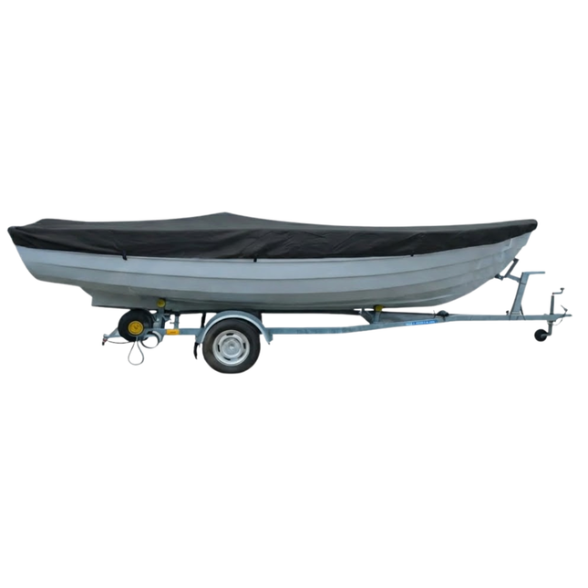 Bâche de protection 600D de Luxe Noire pour bateau