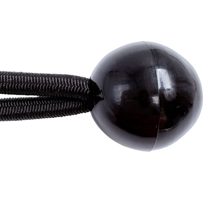 Accessoires Zwarte Spanner met Bal 6mm x 25cm