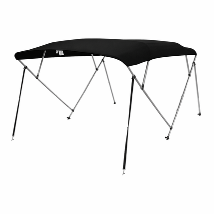 Biminitop 4 Bögen Schwarz Schwere Qualität 600D