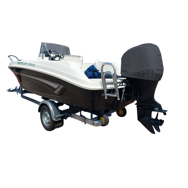 Buitenboordmotor Buitenboordmotor Afdekhoes 600D Zwart