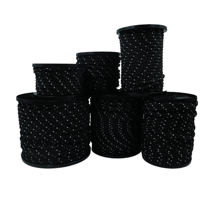 Overmann Premium boot touw Zwart/Wit