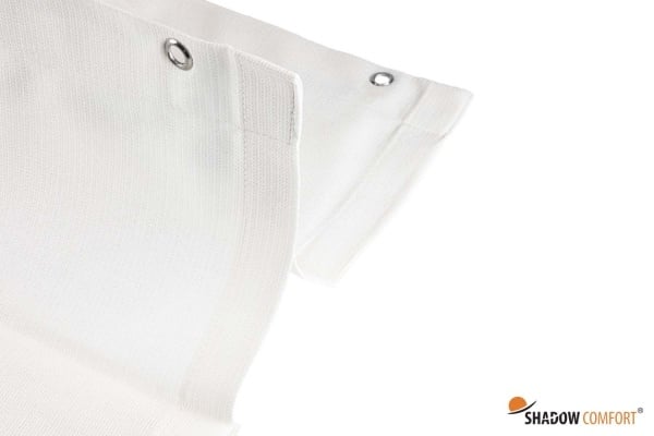 Schaduwdoeken Harmonicadoek Artic White