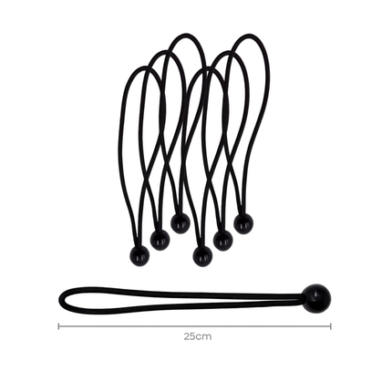 Lot de 6 tendeurs avec boule